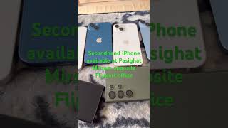 Secondhand iPhone available at Pasighat opposite Flipkart office #mizum iTech