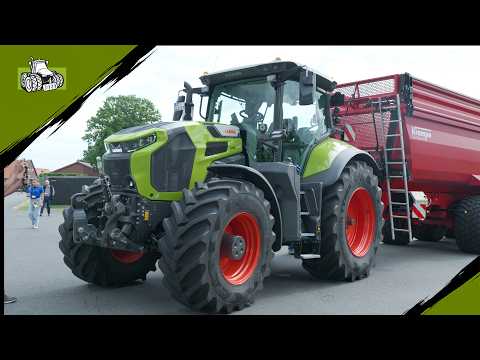 De nieuwe Axion 8 Cmatic van Claas. Efficiënte prestaties, slim en compromisloze veelzijdigheid