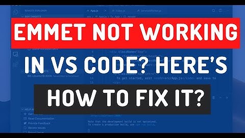😩 Emmet is Not Working in Visual Studio Code |Here’s How You Can Fix This Problem -NPL Technical