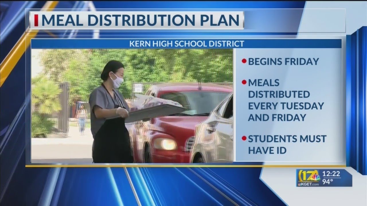 KHSD details meal distribution plan for school year YouTube