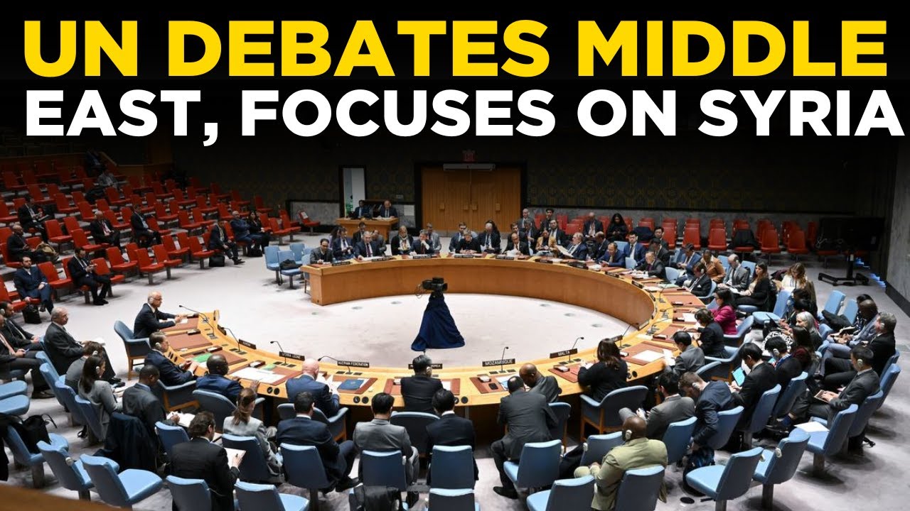 UN NEWS LIVE: Security Council Discusses Escalating Situation Syria and Regional Middle East Issues