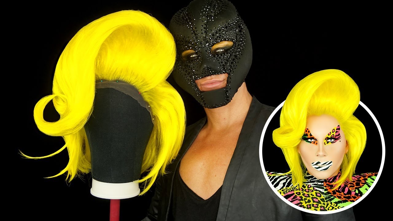 WIG TRANSFORMATION W/ MR VILLBERG - Big Bang Yellow Wig Tutorial