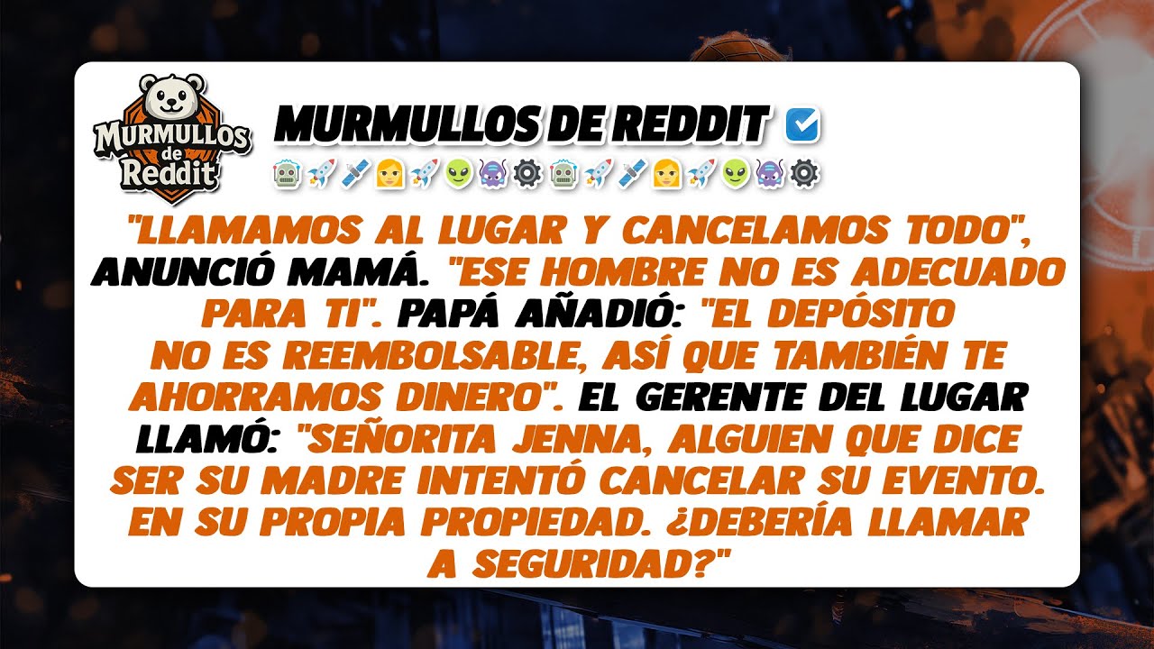 Mi familia canceló mi boda 