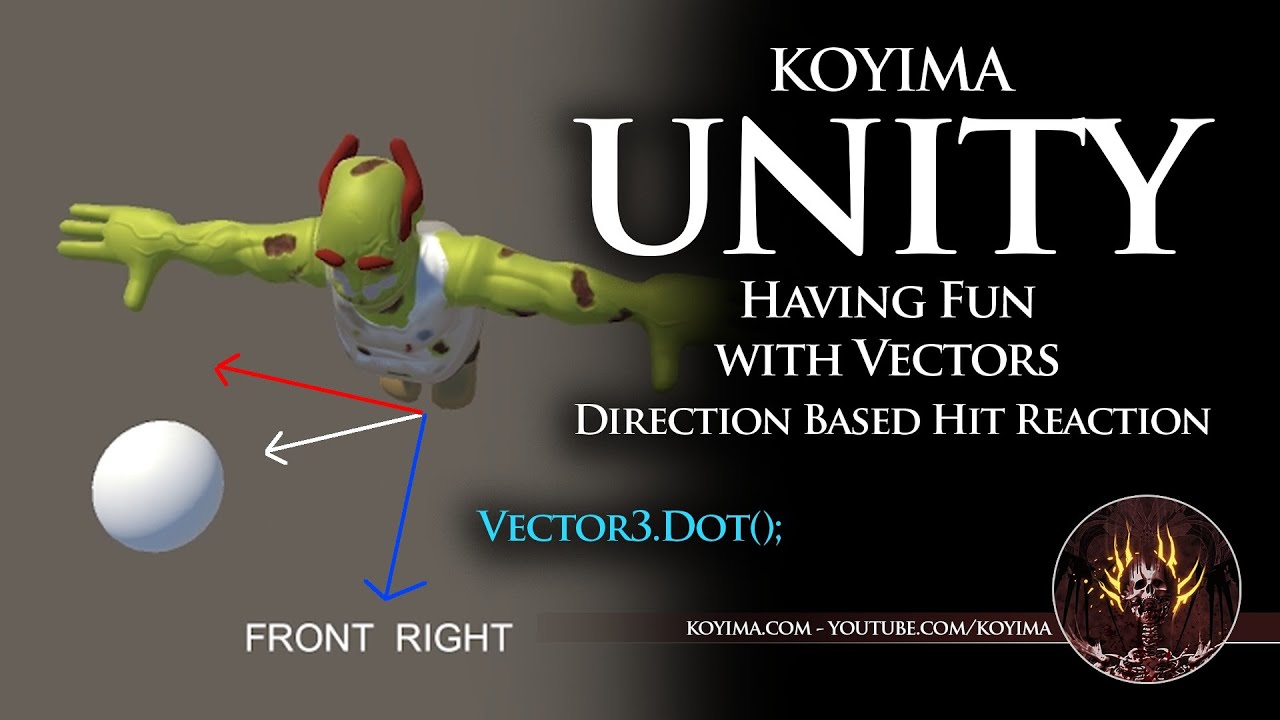 Jack McLantern Hit Direction Establishment using Vector3.Dot in Unity ...