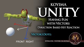 Jack McLantern Hit Direction Establishment using Vector3.Dot in Unity 3D