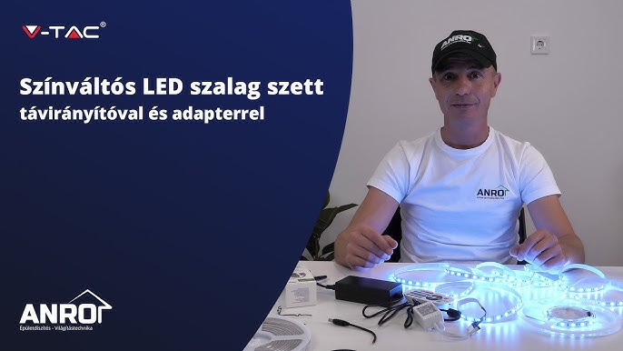 LED TÁPEGYSÉG BEKÖTÉS: Hogyan válasszunk tápegységet LED szalaghoz? LED  szalag csatlakoztatása! - YouTube