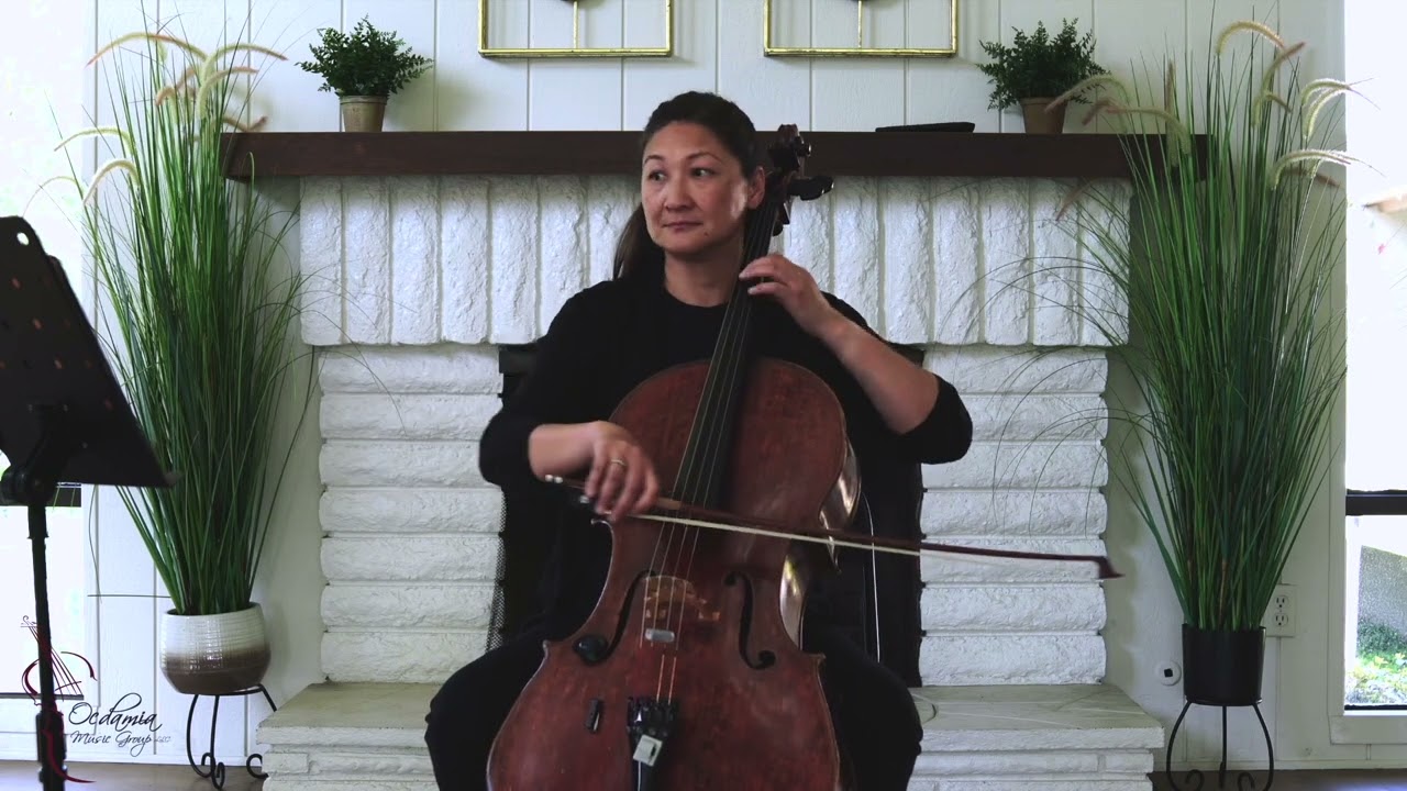 Rebecca wedding cello player performing live in Los Angeles