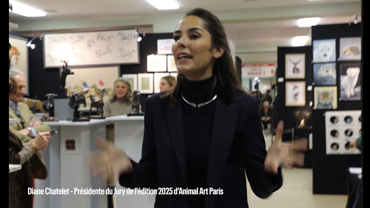 Animal Art Paris 2025, 14è édition, en France, du Salon international des Artistes animaliers.
