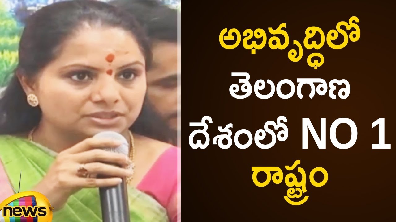 MP Kavitha About Development In Telangana Across India | Lok Sabha Elections 2019 | Mango News