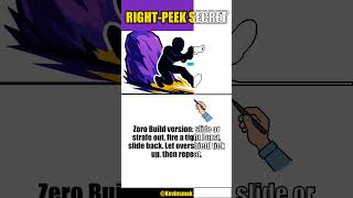 The Right-Peek Trick Pro Fortnite Players Live By #shorts