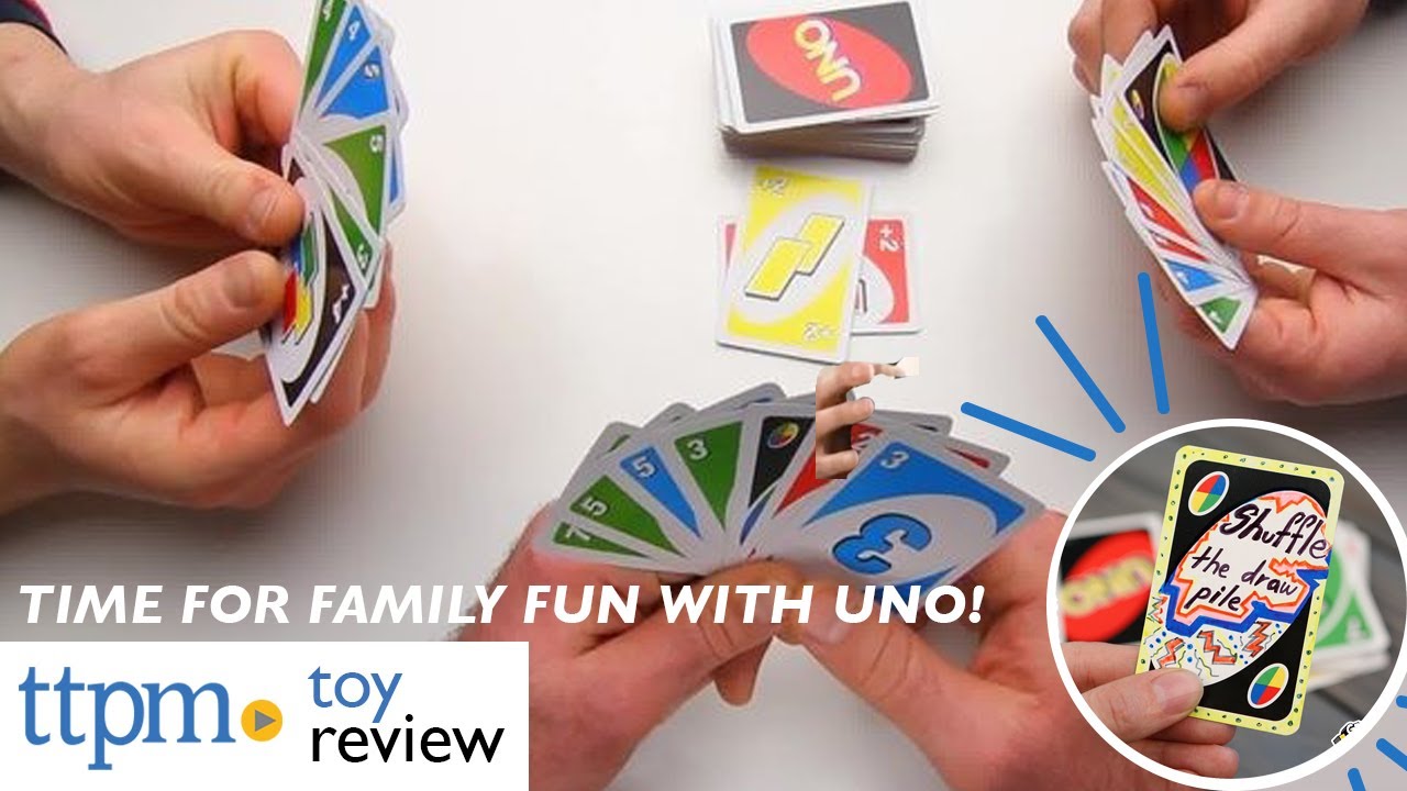 Have Fun At Home Playing Uno With The Whole Family Youtube