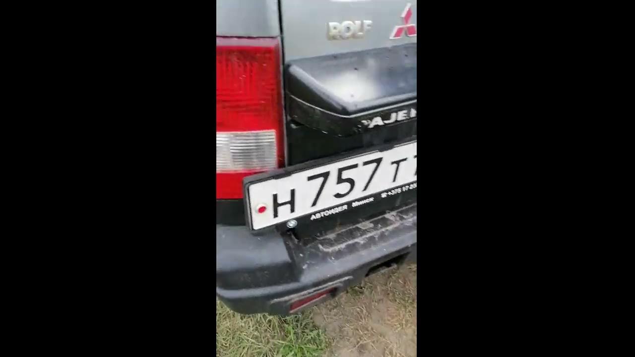 промывка двигателя митсубиси пинин солярой - YouTube