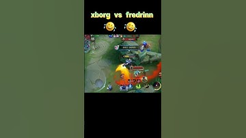 xborg vs fredrinn🤣🔥in rank#mlbb#shorts#chishy gaming