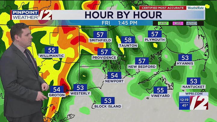 WPRI 12 Weather Forecast 12/18/25: Tracking Rain and Wind For Friday
