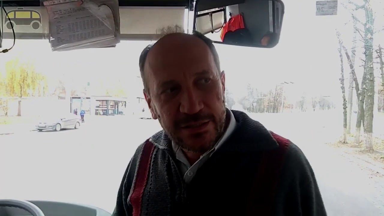 Прохождение расходной стрелки и светофорный тормоз на троллейбусе