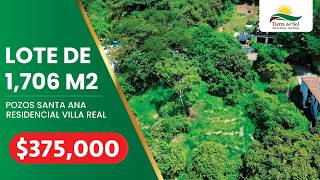 Lote de 1,706 m² a la venta en Eco Residencial Villa Real en Pozos Santa Ana.