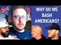 Why Do We Bash Americans? - Lost in the Pond REACTION!! | OFFICE BLOKES REACT!!