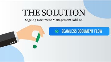 Sage X3 Document Management Promo Video
