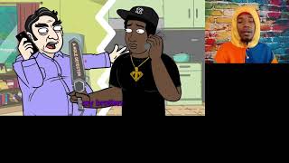 KKK PRANK CALL AS TYRONE REACTION