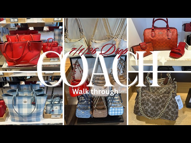 Coach Outlet July Drop | Cherry Print and Gingham | $300 Beaded