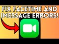 How To Fix FaceTime and iMessage Errors on iPhone 7 or Later (Full Guide) 2025!