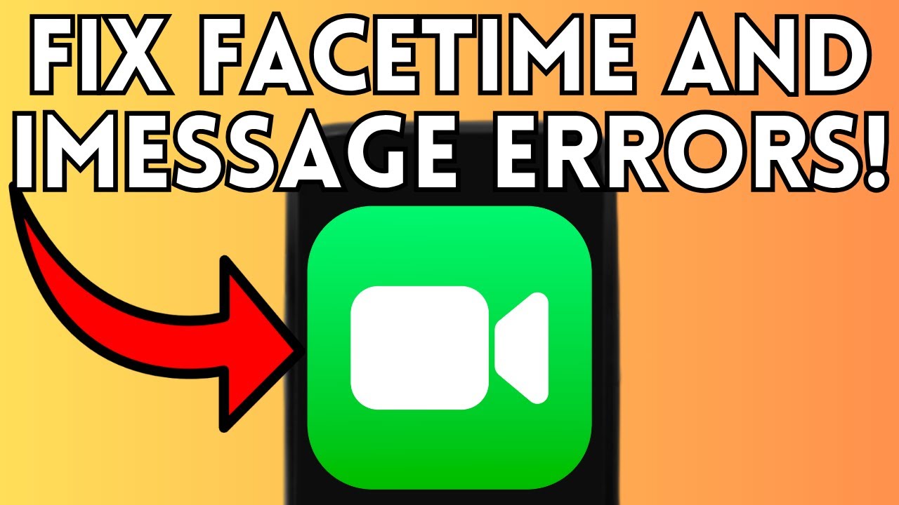 How To Fix FaceTime and iMessage Errors on iPhone 7 or Later (Full ...