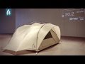 Sierra Designs - DAC Wind Tunnel Tent Test