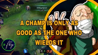 Top Lane Singed but they say Im a USELESS Champ | Wild Rift