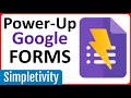 Enhancing Google Forms with Add-ons