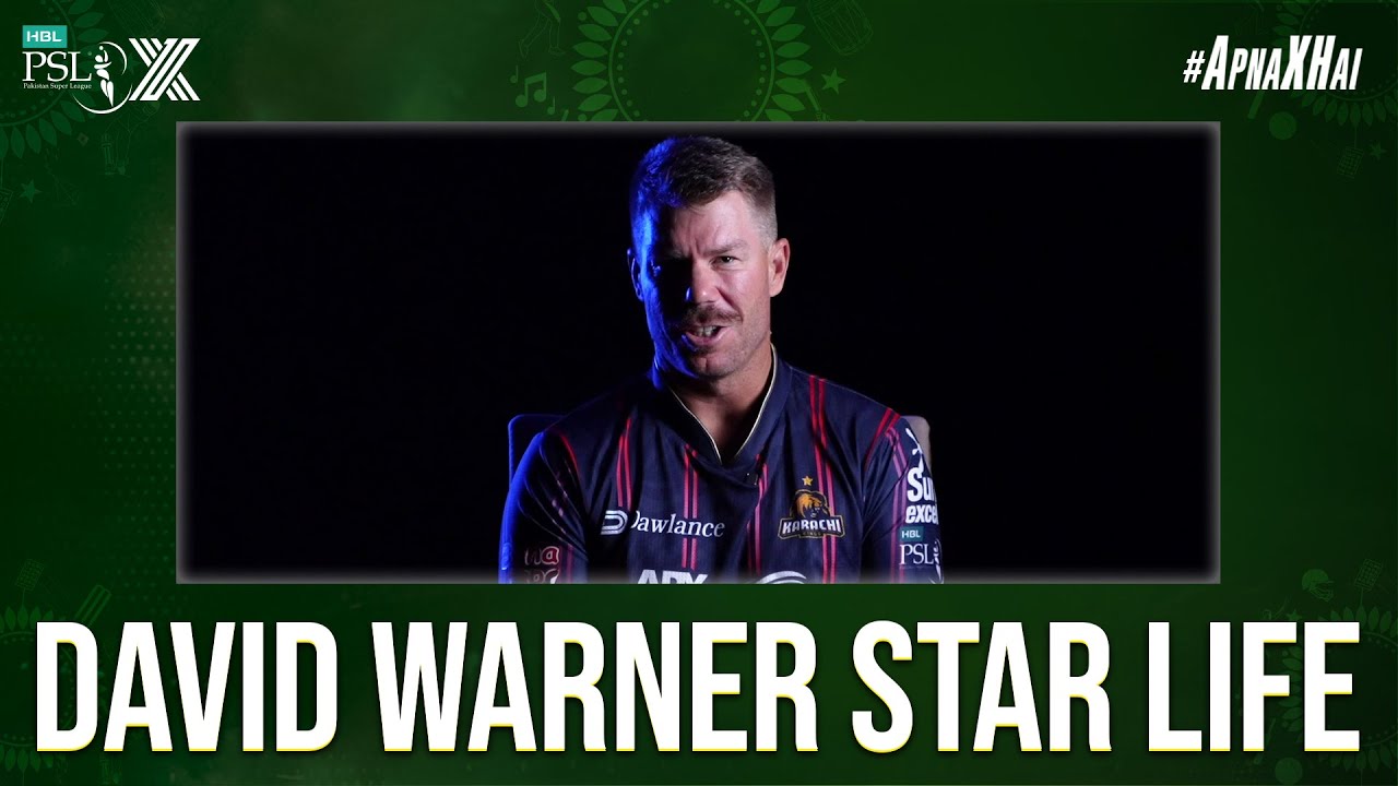 David Warner Star Life ✨ | HBL PSL X | M2M1A