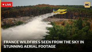 🔴LIVE: Massive Wildfires Rage Across Southwest France as Gironde Faces Major Fire Threat | AC1W