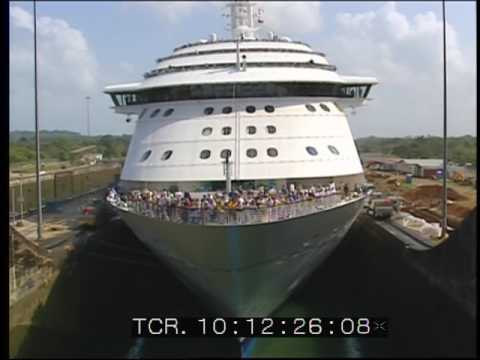 Panama Canal |  tight squeeze! | Panama | Extreme Engineering | Wish you were here! | 2002