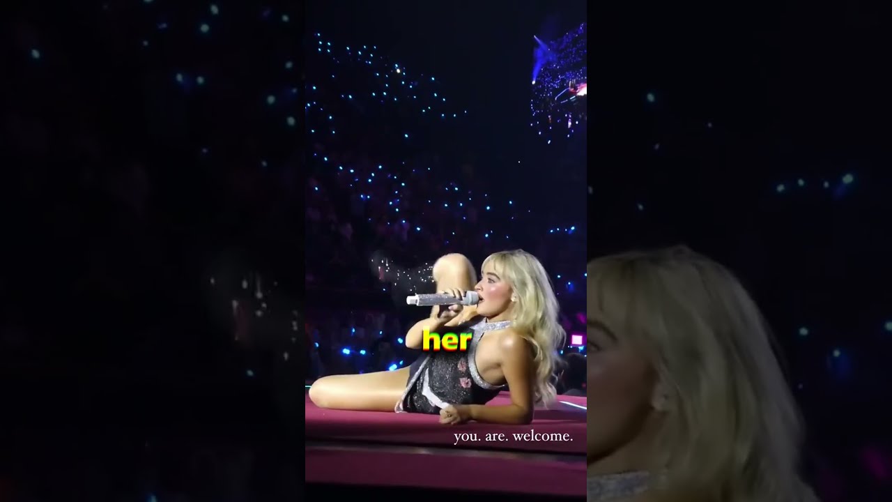 Her Mom Was SHOCKED During The Sabrina Carpenter Short N Sweet Tour 