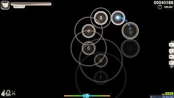 When a 5 digit goes godmode on spaced stream for 12 seconds #osu