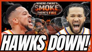 🚨 BREAKING NEWS: The Knicks Just Put the Hawks Down 👀!