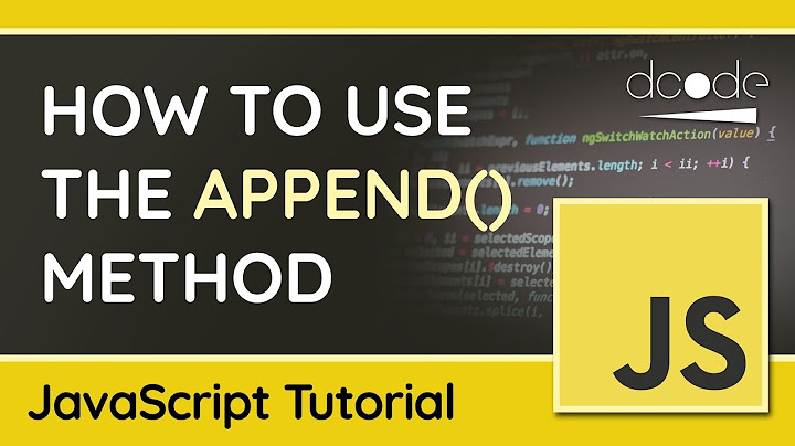 Append multiple elements at once using append() - JavaScript DOM Tutorial