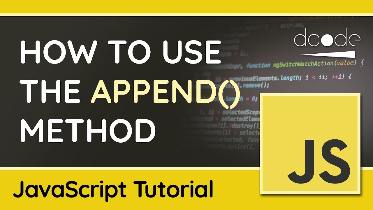 append-multiple-elements-at-once-using-append-javascript-dom-tutorial-youtube