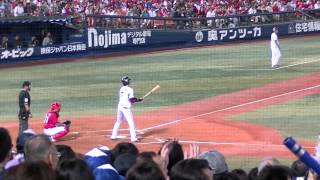 2014年9月7日 横浜DeNA－広島 石川選手 逆転タイムリーヒット