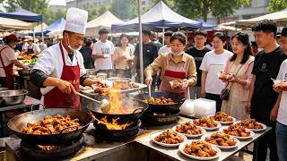 China's Traditional Market in Henan! Hu La Tang, Hairy Eggs & Fried Sanzi