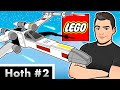LEGO Star Wars: BUILDING HOTH #2 | Echo Base Hangars &amp; Millennium Falcon Spacing!