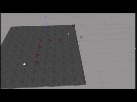 Reinforcement learning Gazebo Simulation