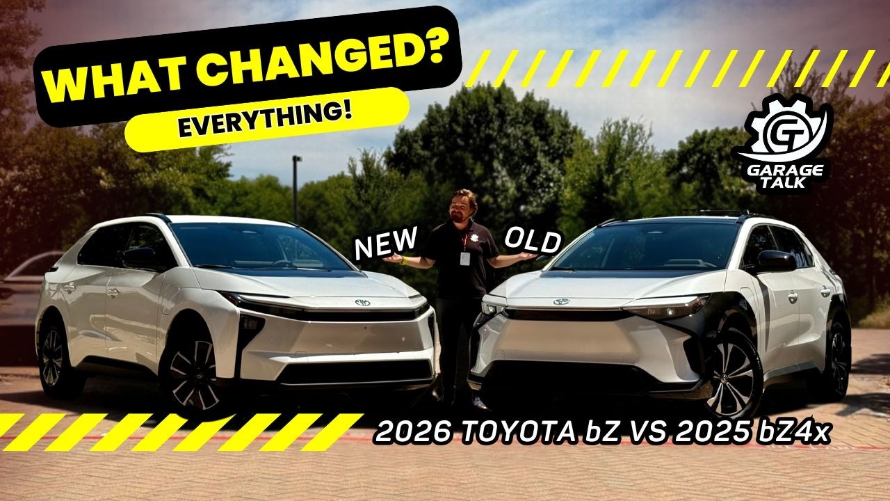 2026 Toyota bZ vs 2025 bZ4X // What All Has Changed?