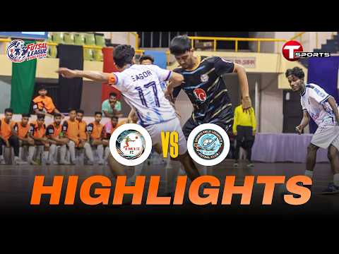 Highlights | IM 10 FC vs Sports Field Logistic | Men's match | Futsal League Bangladesh 2025-26 — football highlights