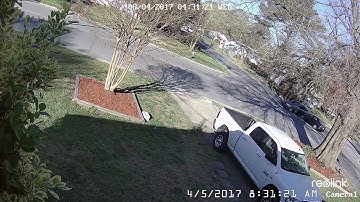 Reolink Captures: Car Accident