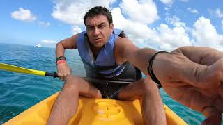 Катание на байдарке вдоль пляжа Playa Dominicus, Байяибе, Доминикана 2021