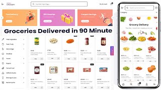 🔥🔥🔥 How to Make a Single Vendor Website Look Like JioMart Part - 1 || 🔥🔥🔥 By Grocery Store, #Cartsy
