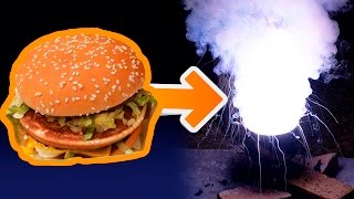 Как сделать ракетное топливо из гамбургера Big Mac?