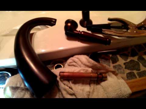 Roman Tub Faucet Diverter Issue Youtube