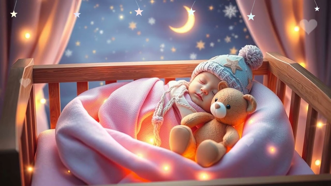 🌧️ Gentle Rain Whisper 🌙 Baby Sleep Music All Night 💖