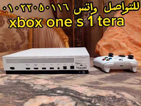 “Xbox One S وارد خارج – حالة ممتازة – 1 تيرا + ألعاب”